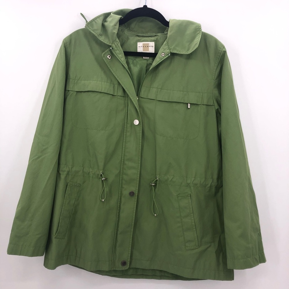 Gallery Full Zip Utility Lightweight Rain Coat